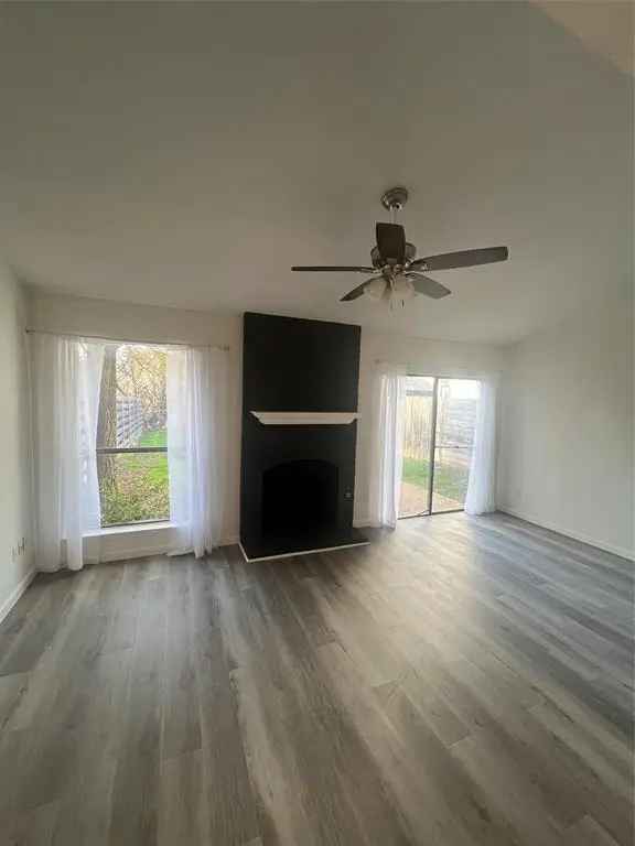 Rent Beautifully Updated Duplex in Austin with Private Backyard Features