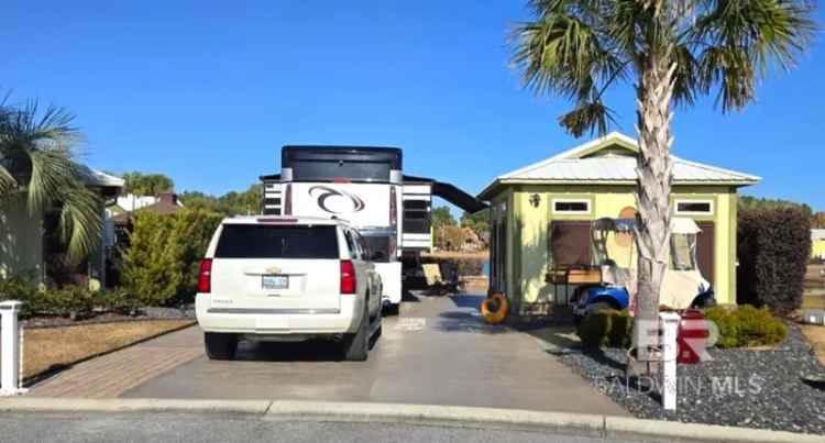 Buy Luxury Motor Coach Lot with Casita in Top Rated RV Resort