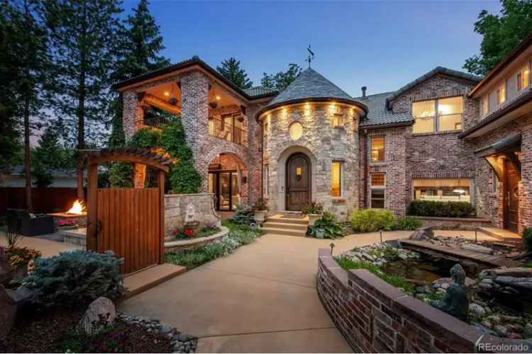 Luxury Rent English Tudor Home in Old Cherry Hills with Pool and More