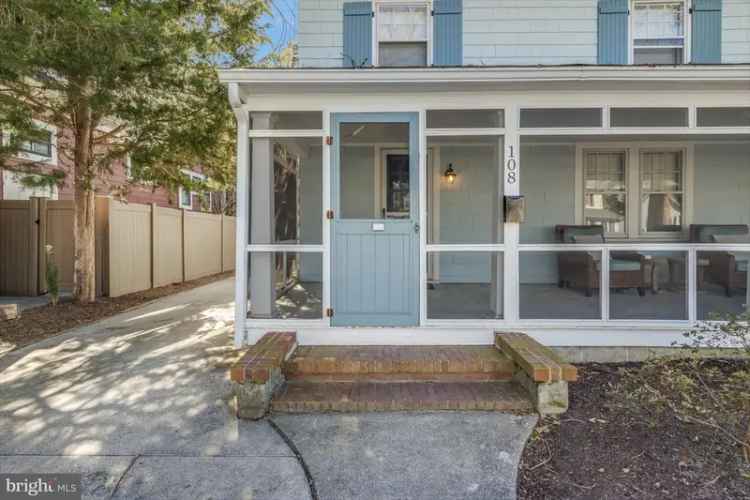 House For Sale in 108, Laurel Street, Rehoboth Beach, Delaware