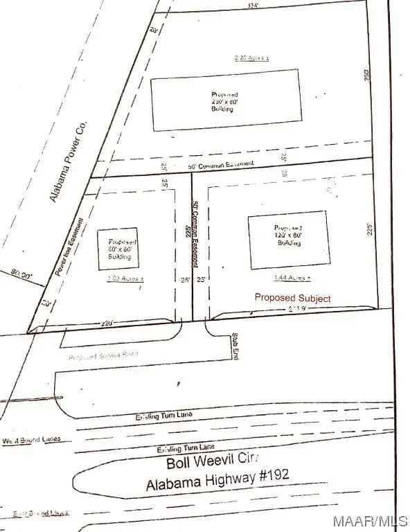 Buy Commercial Lot in Enterprise AL with High Traffic Exposure