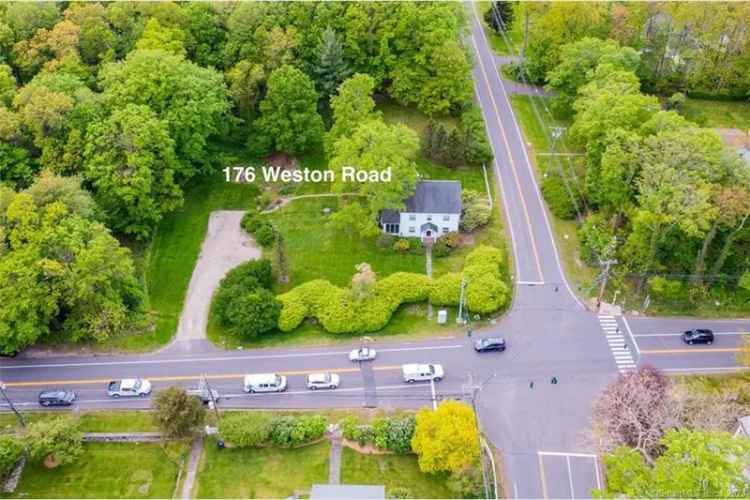 Buy mixed use property in Weston with creative development potential