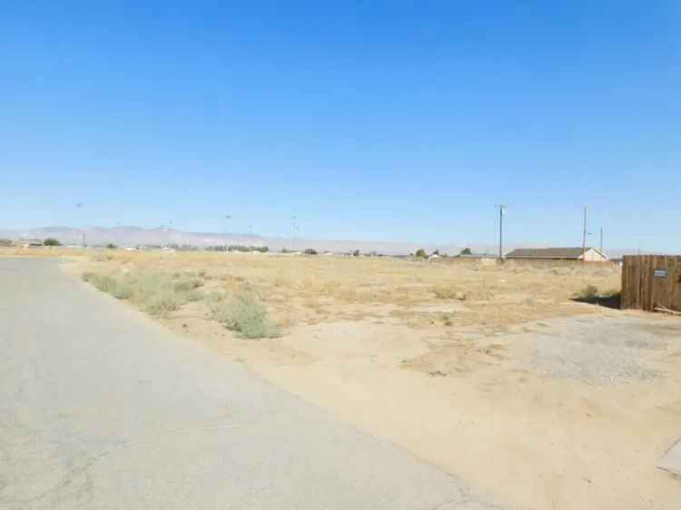 Land For Sale in California City, California