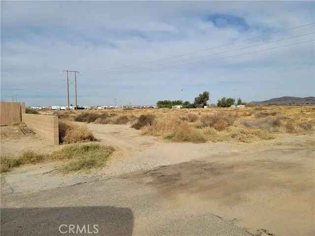 Land For Sale in Barstow, California