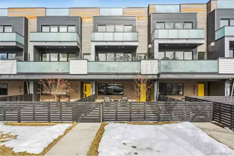 Rent Townhome with Flatiron Views in Boulder with Rooftop Hot Tub