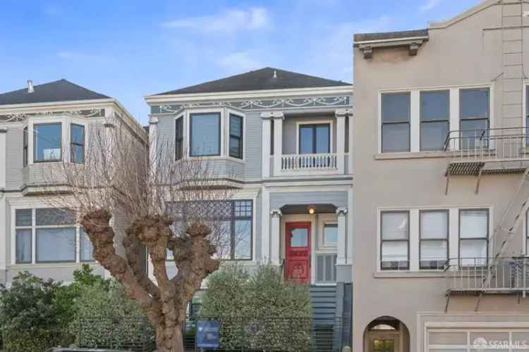 Buy Edwardian House in San Francisco with Private Garden and Studio