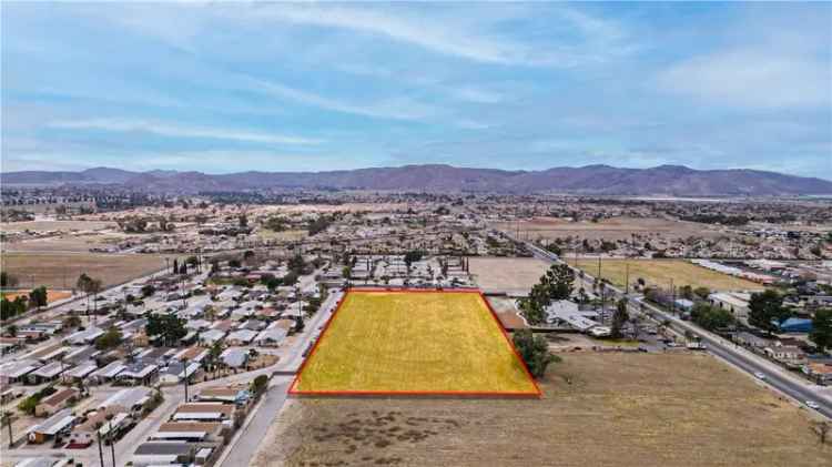 Land For Sale in San Jacinto, California