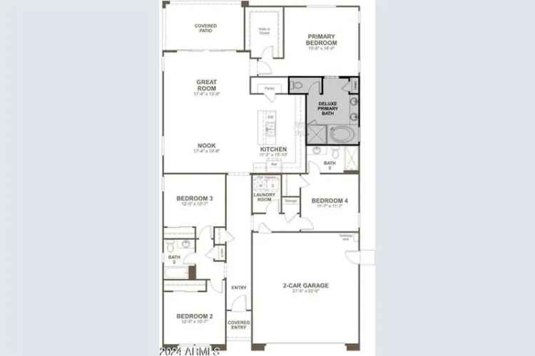 Buy Slate floorplan Home with Covered Patio and Spacious Great Room