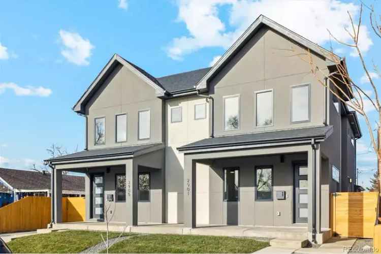 Buy Stunning Duplex Home in Denver with Modern Features and Garage Access