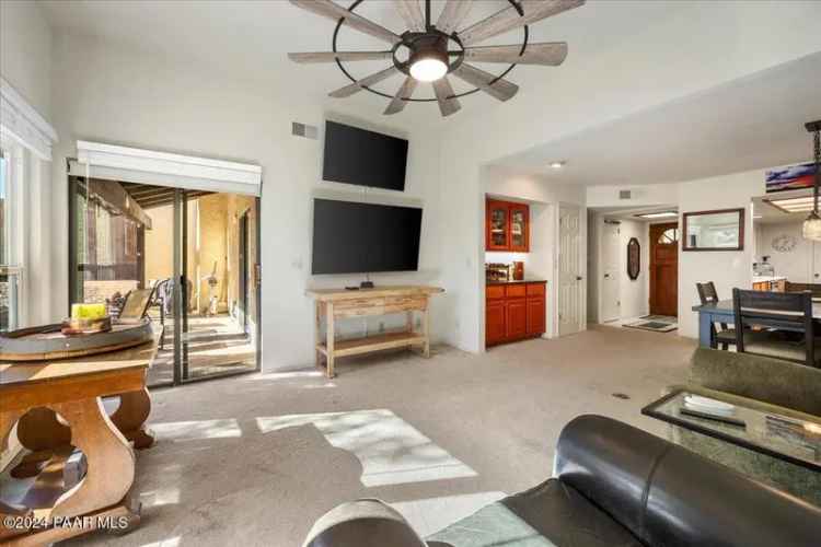 Buy Golf Course Townhome in Prescott with Stunning Views and VA Loan