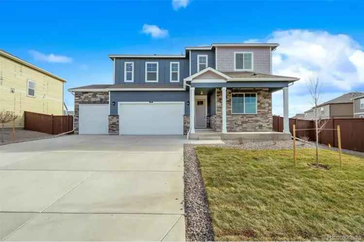 Buy spacious two-story home in Castle Rock with five bedrooms and garage