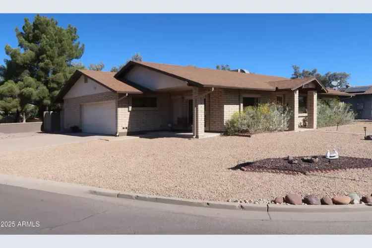 Buy Slump Block Home in Arizona with Large Corner Lot and RV Gate