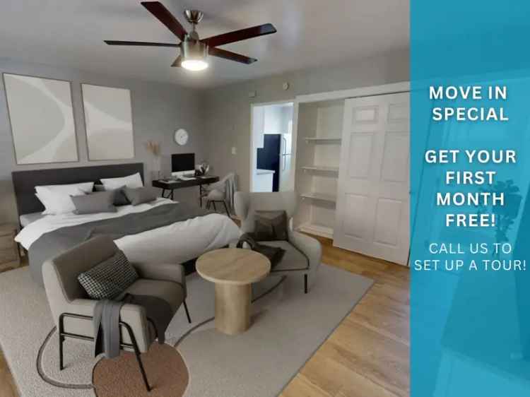 Rent Beautifully Renovated Studio Apartment in Old Town Scottsdale