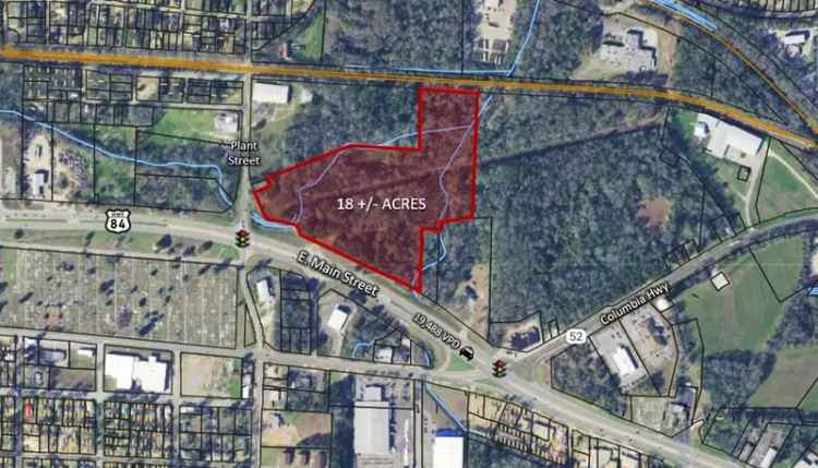 Land for Sale on E Main Hwy 84 with Corner Access and High Traffic Count