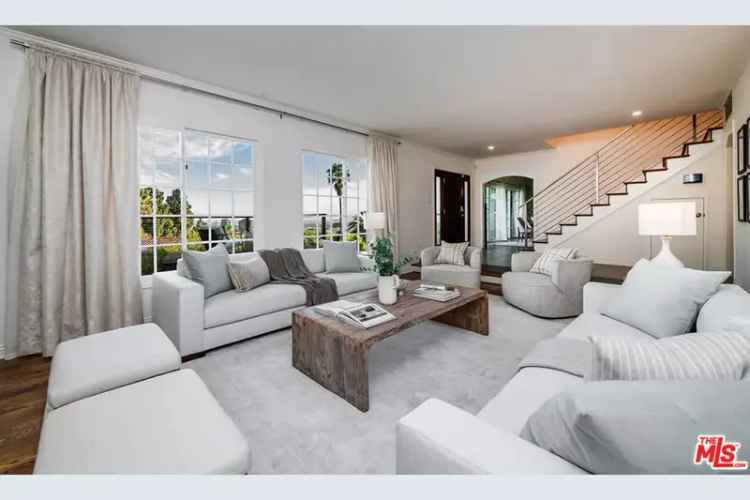 Buy Contemporary Mediterranean Home with Breathtaking City Views in Hollywood