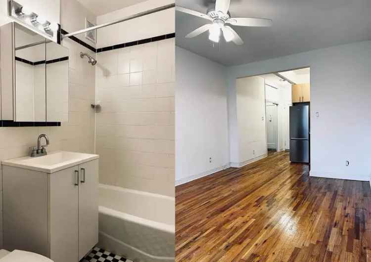 Rent Studio Apartment with Updated Features in Beautiful Elevator Building