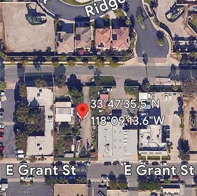 Land For Sale in 3247, Grant Street, Signal Hill, California