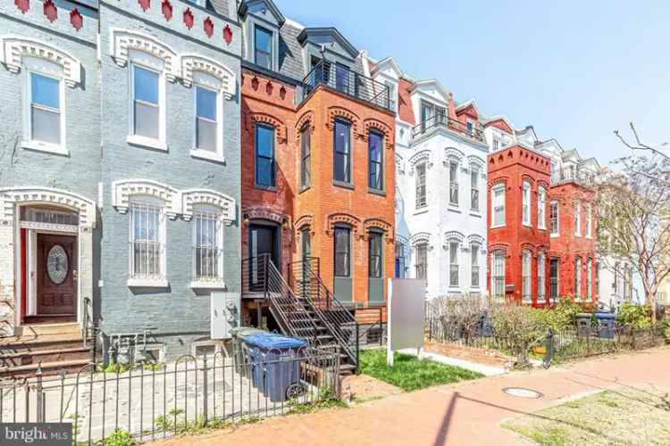 Rent Two Unit Row House in DC Near H Street Corridor