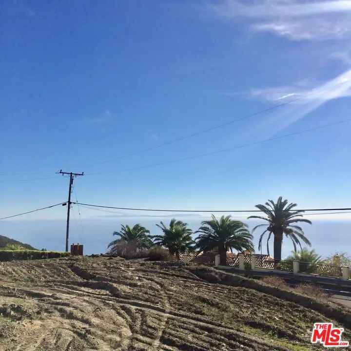 Land For Sale in 22991, Saddle Peak Road, Topanga, California