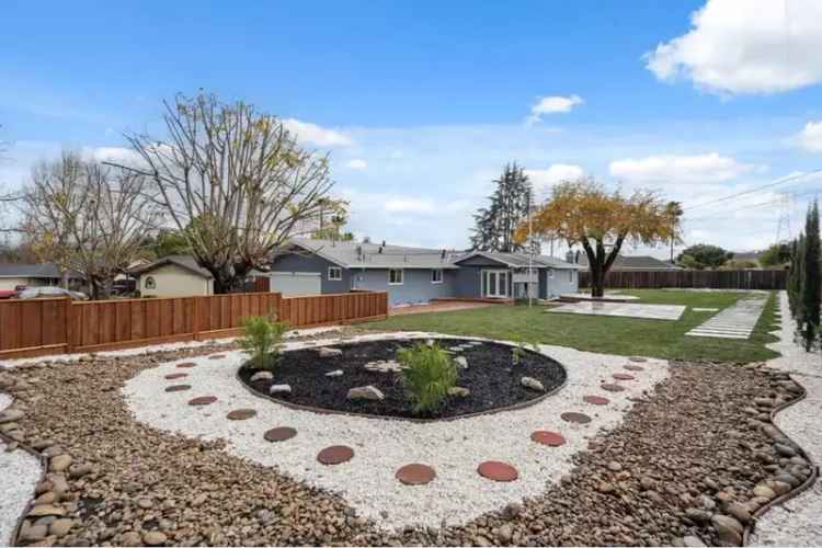 Rent single story home in Morgan Hill with modern upgrades