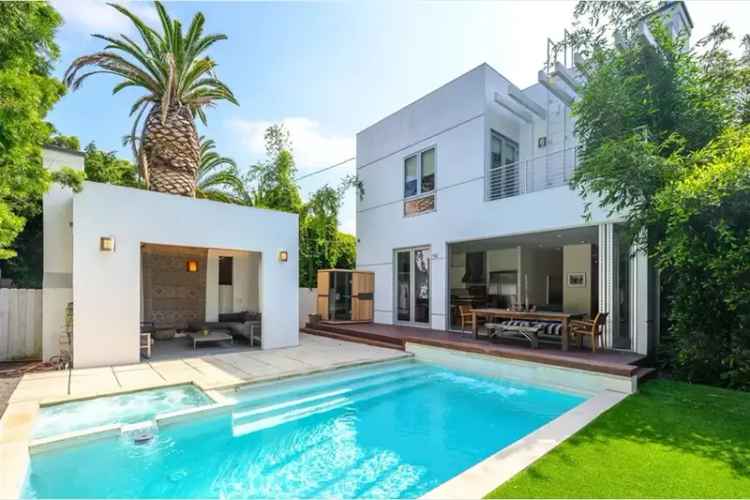 Buy Modern Home in Beverly Grove with Pool and Rooftop Deck