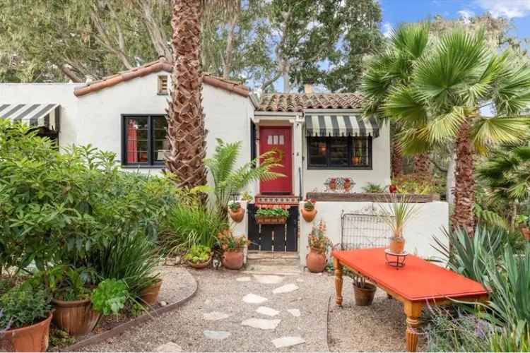 Buy Mediterranean House in Old Town Monterey with Garden and Guest Room