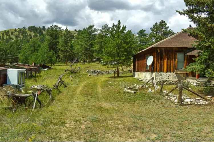 Buy Cabin in Guffey Colorado with Electricity and Quirky Charm