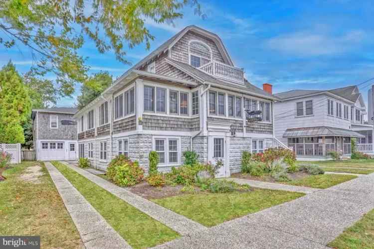 Buy Historic Ocean Block Home in South Rehoboth with 8 Bedrooms and 7 Bathrooms