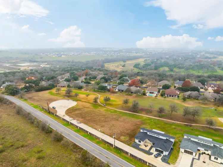 Build Your Dream Home on a Golf Course Community Lot in Onion Creek