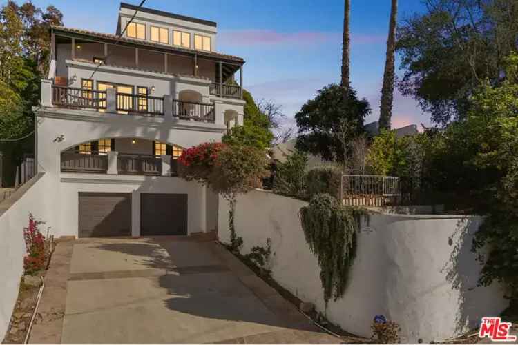 Buy Spanish Revival Home in Malibu with Stunning Views and Flexibility