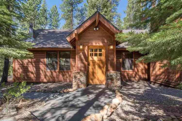 Rent Home in Lower Tahoe Donner with Modern Features and Access to Amenities