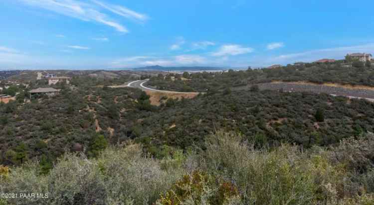 Build a dream estate on 4.95 acres near downtown Prescott with mountain views