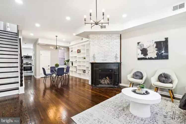 Rent Newly Renovated Townhouse in Capitol Hill with Modern Upgrades