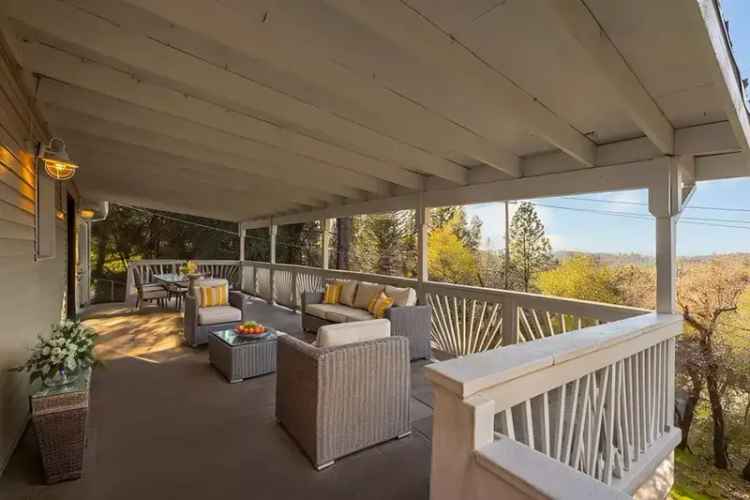 Buy Updated Residence in Placerville with Spectacular Sunset Views