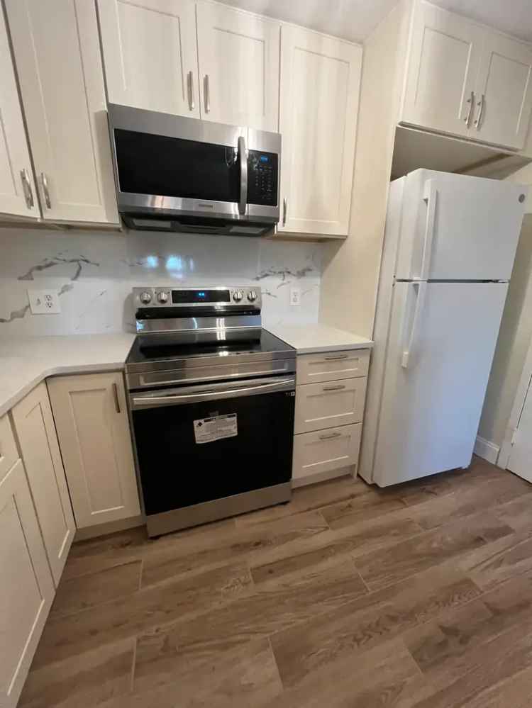 Rent Apartment Unit Near Charles River with Modern Kitchen and A/C