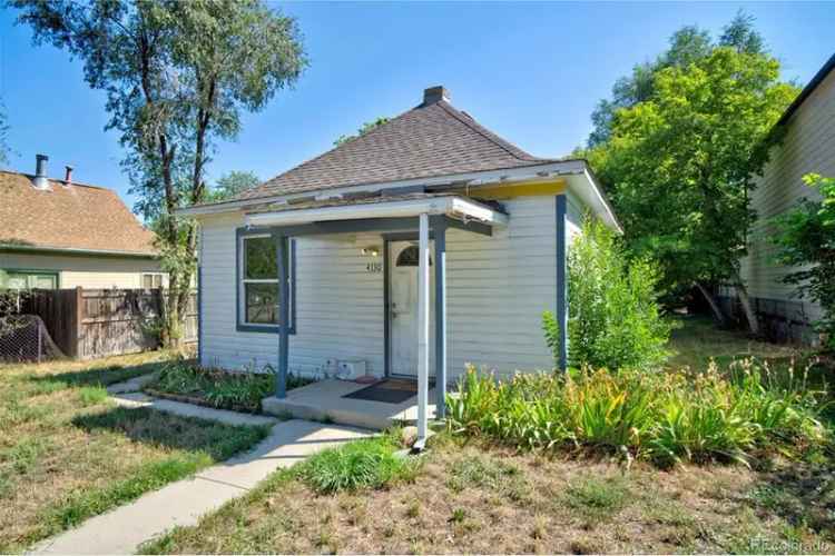 Renovate or Build: 1908 Home for Sale in Transforming Neighborhood