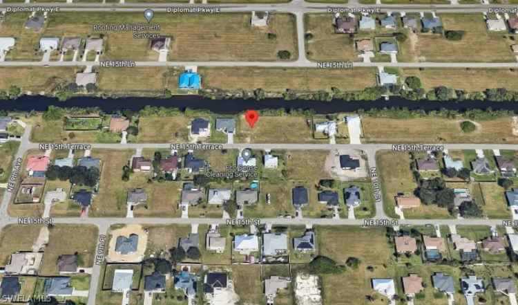 Land For Sale in 1005, Northeast 15th Terrace, Cape Coral, Florida