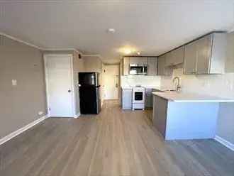 Rent Renovated Studio Apartment Unit on the Boulevard with Parking