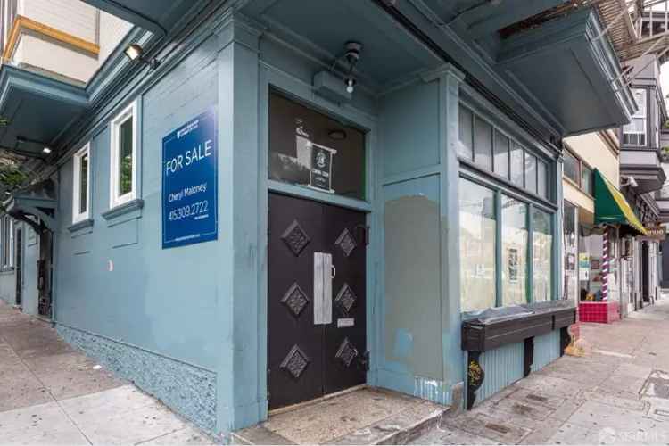 Mixed use hotel for sale in Bernal Heights San Francisco with renovated units