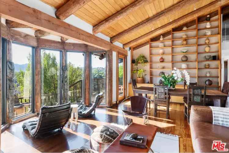 Buy Stunning Mountainside Home in Topanga Canyon with Private Hot Tub and Pool