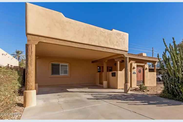 Buy single level home in Arcadia with Camelback Mountain views