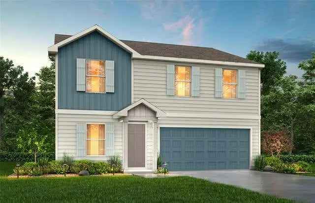 4 bed 2.5 bath buy home in Waterside at Cedar Creek with spacious living areas