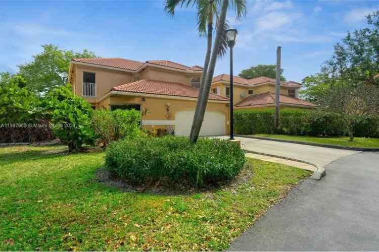 Buy Single Family Home in Coral Springs with Gorgeous Water View and Loft