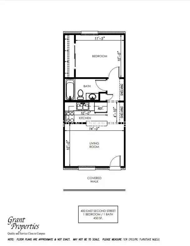 Rent Apartment Unit Featuring 1 Bed and 1 Bath Near Law School