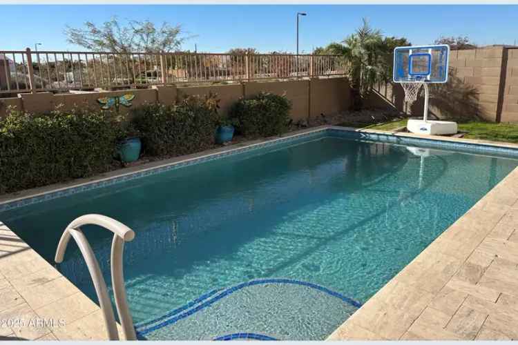 Buy single-story home in Queen Creek with pool and solar panels