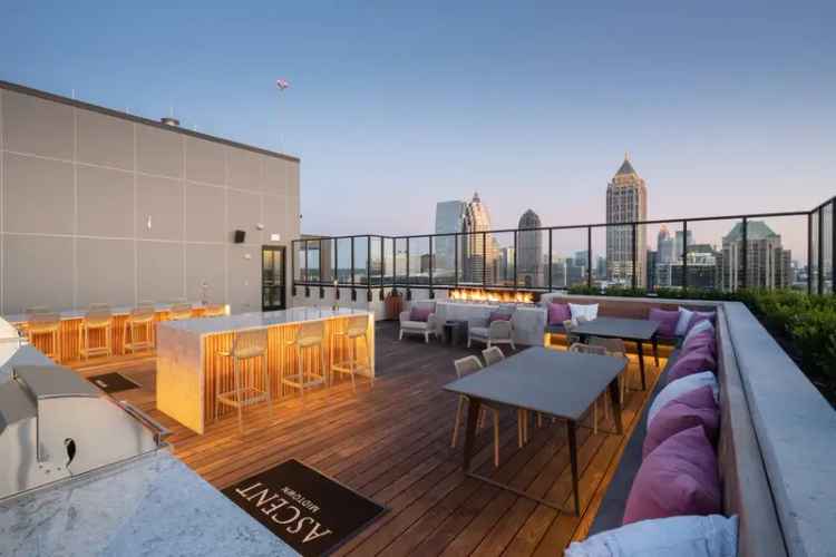 Rent Modern Apartments in Ascent Midtown Atlanta with Top Amenities