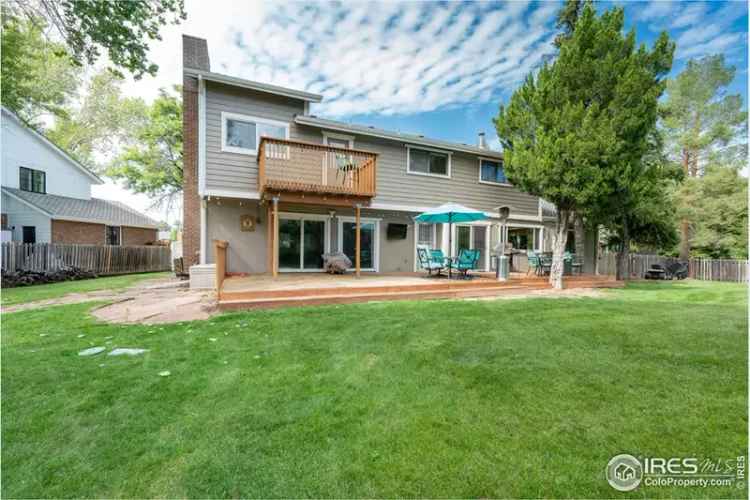 Buy 2 Story home in Cul-de-Sac with Park-like backyard in Arapahoe Lake