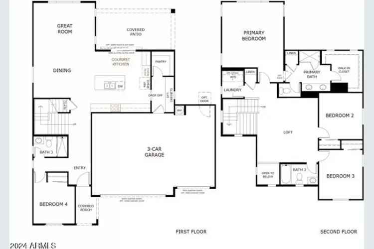 Buy New Home with 4 Bedrooms and Loft in Marlowe Community