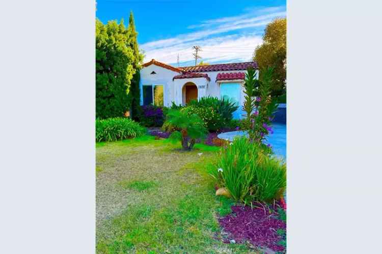 Buy charming Spanish-style home in West LA with development potential