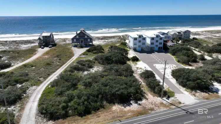 Buy Gulf Front Lot in Orange Beach with Prime Location